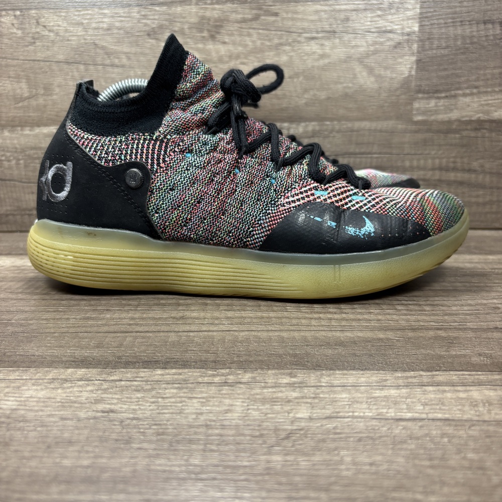 Nike KD 11 Black Red Mens US Size 9 EUR 42.5 Sneakers